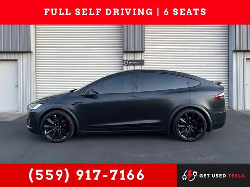 Solid Black 2019 Tesla Model X 100D