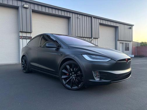 Solid Black 2019 Tesla Model X 100D