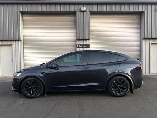 Stealth Grey 2024 Tesla Model X Long Range