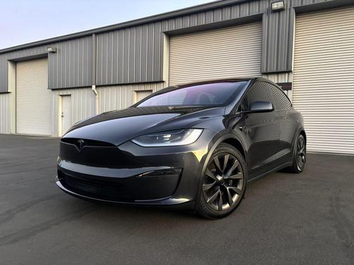Stealth Grey 2024 Tesla Model X Long Range