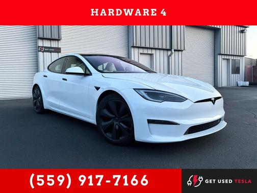 Pearl White Multi-Coat 2023 Tesla Model S Standard Range