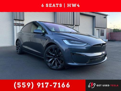 Gray 2023 Tesla Model X Standard Range