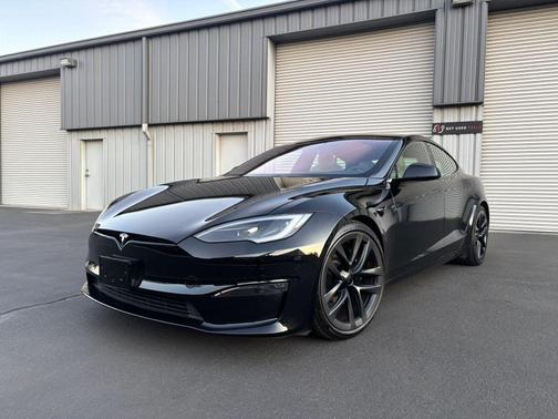 Solid Black 2023 Tesla Model S Standard Range