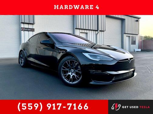 Solid Black 2023 Tesla Model S Standard Range