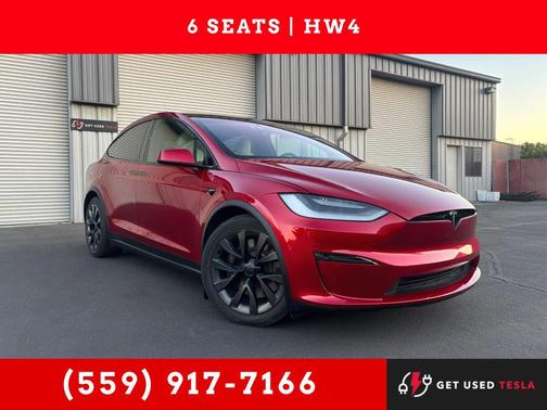 Ultra Red 2023 Tesla Model X Standard Range