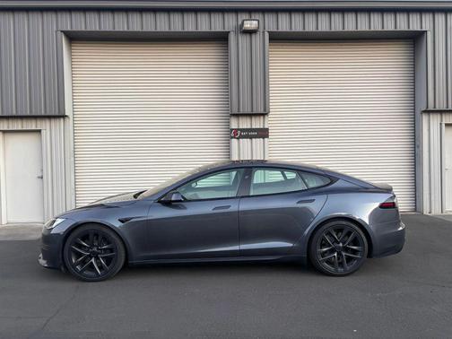 Gray 2023 Tesla Model S Standard Range