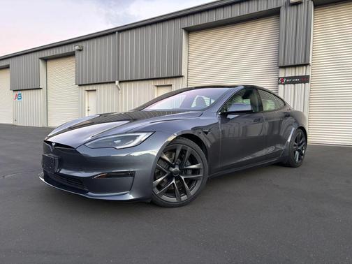 Gray 2023 Tesla Model S Standard Range