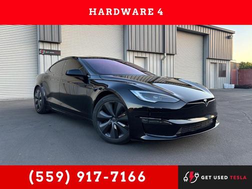 Solid Black 2023 Tesla Model S Standard Range