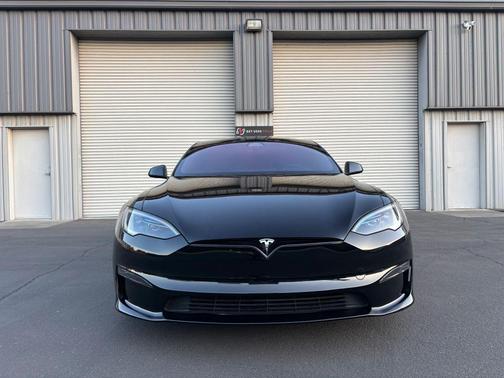 Solid Black 2023 Tesla Model S Standard Range