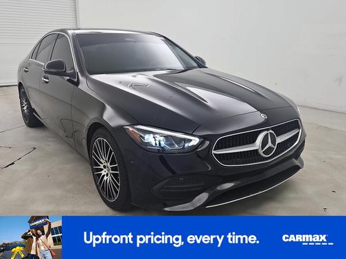 Black 2022 Mercedes-Benz C-Class