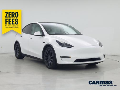 White 2022 Tesla Model Y Performance
