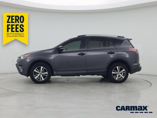 Gray 2017 Toyota RAV4 XLE
