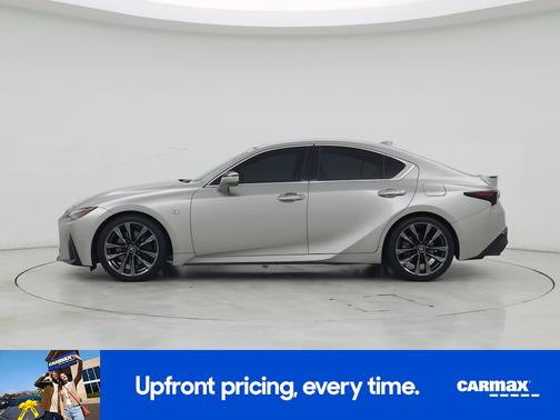 Gray 2022 Lexus IS 350 F-Sport