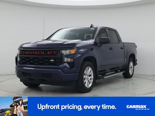 Blue 2023 Chevrolet Silverado 1500 Custom