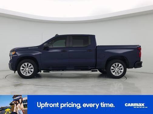 Blue 2023 Chevrolet Silverado 1500 Custom