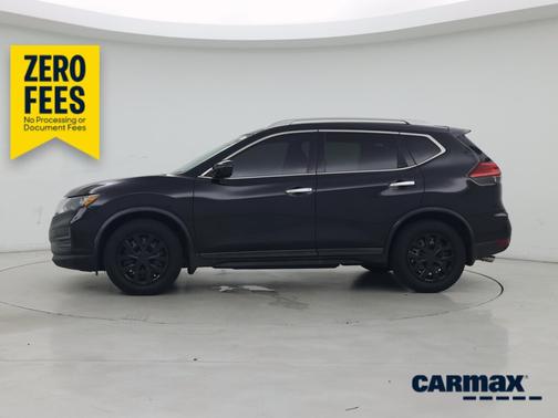 Black 2017 Nissan Rogue S