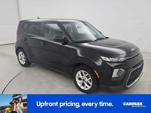 Black 2022 Kia Soul LX
