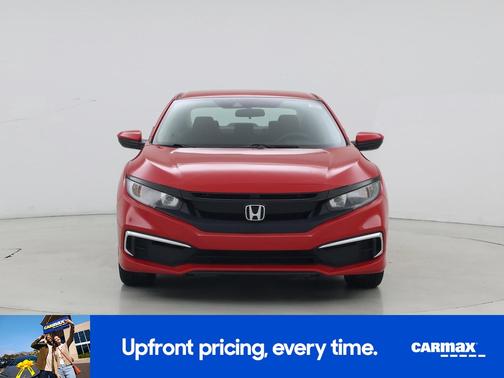 Red 2020 Honda Civic LX