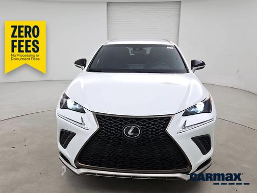 White 2019 Lexus NX 300 F-Sport