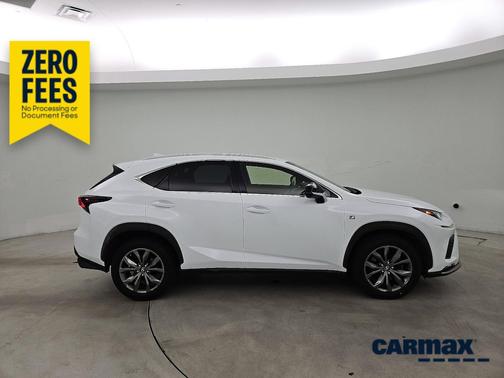 White 2019 Lexus NX 300 F-Sport