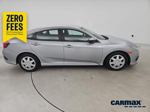Silver 2017 Honda Civic LX