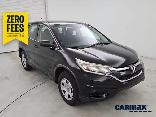 Black 2015 Honda CR-V LX