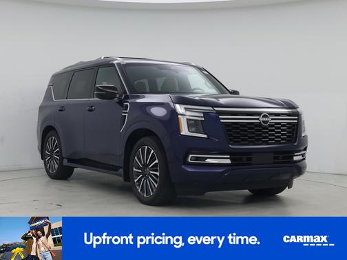 Blue 2025 Nissan Armada Platinum Reserve