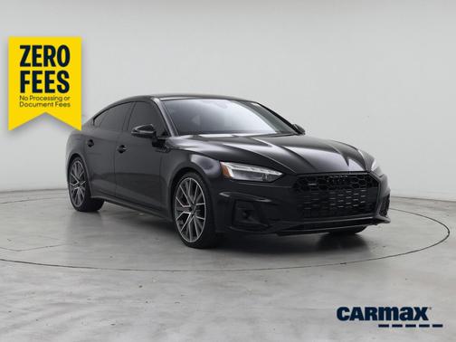 Black 2025 Audi A5 Sportback S-Line Premium Plus