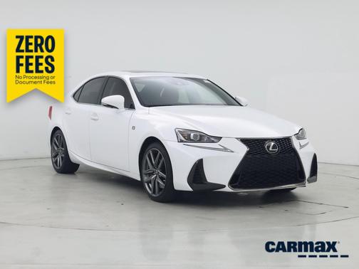 White 2017 Lexus IS 200t F-Sport