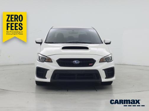 White 2020 Subaru WRX STI