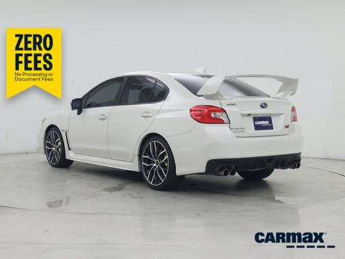 White 2020 Subaru WRX STI