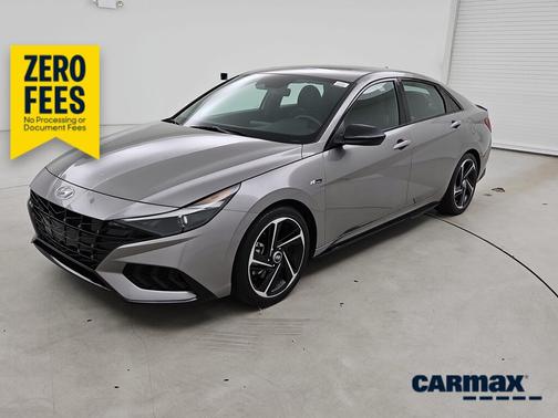 Gray 2023 Hyundai ELANTRA N Line