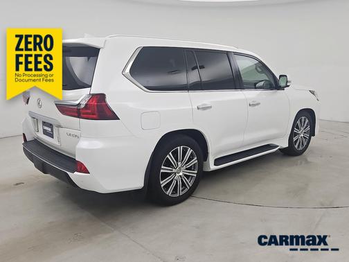 White 2016 Lexus LX 570