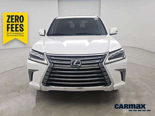 White 2016 Lexus LX 570