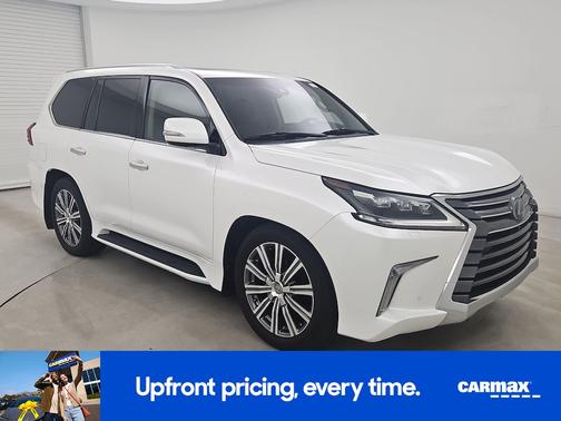 White 2016 Lexus LX 570