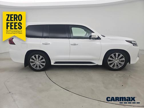 White 2016 Lexus LX 570