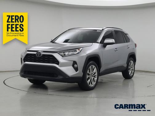 Silver 2021 Toyota RAV4 XLE Premium