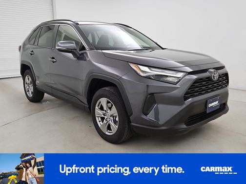 Gray 2025 Toyota RAV4 Hybrid XLE