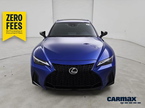 Blue 2025 Lexus IS 350 F-Sport