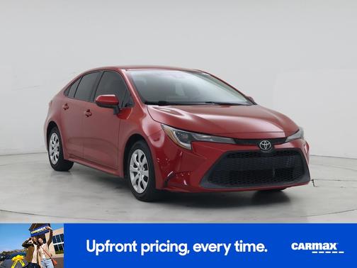 Red 2020 Toyota Corolla LE