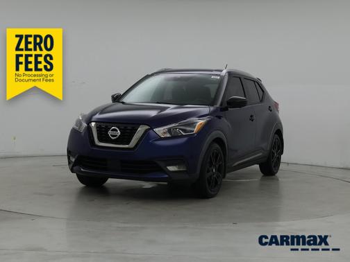 Blue 2020 Nissan Kicks SR