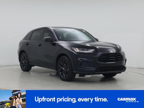 Black 2025 Honda HR-V Sport