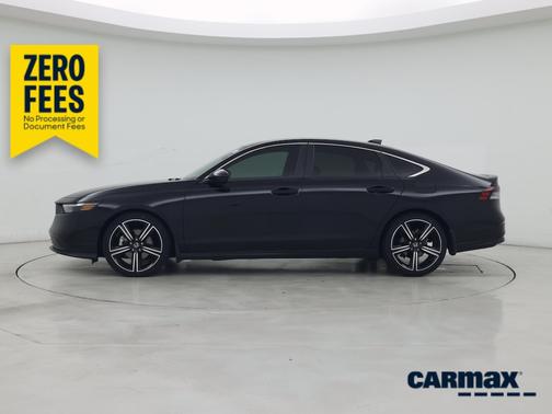 Black 2024 Honda Accord Hybrid Sport