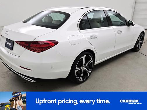 White 2025 Mercedes-Benz C-Class