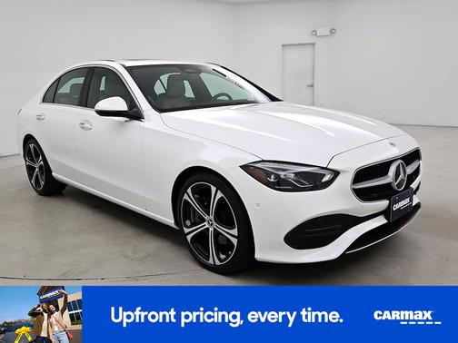 White 2025 Mercedes-Benz C-Class