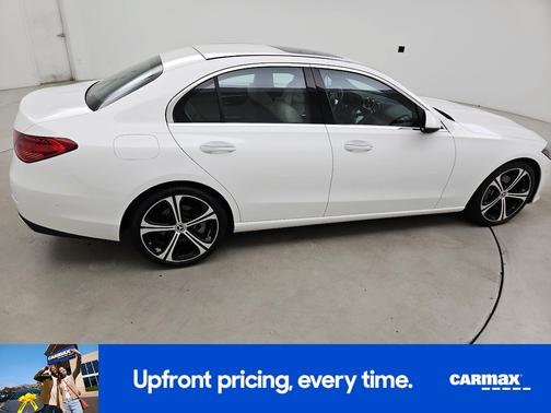 White 2025 Mercedes-Benz C-Class