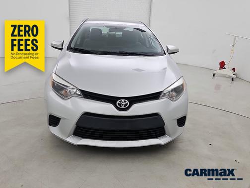 Silver 2015 Toyota Corolla L