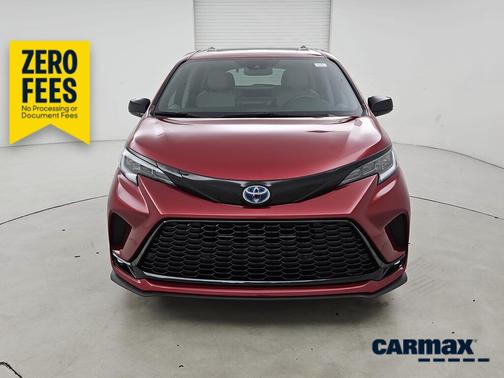 Red 2025 Toyota Sienna XSE