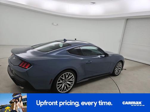 Blue 2024 Ford Mustang Ecoboost Premium