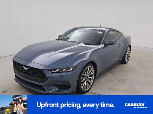 Blue 2024 Ford Mustang Ecoboost Premium